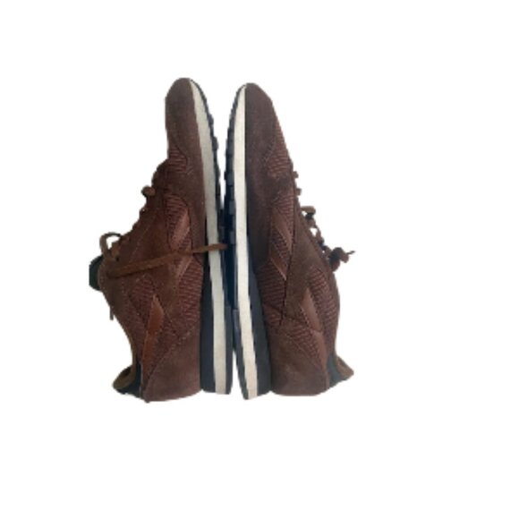 Reebok Classic Top Brown Leather Sneakers - Picture 4 of 8